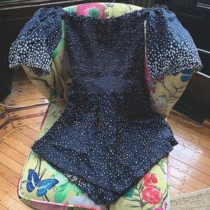 Free People Polka Dot Romper